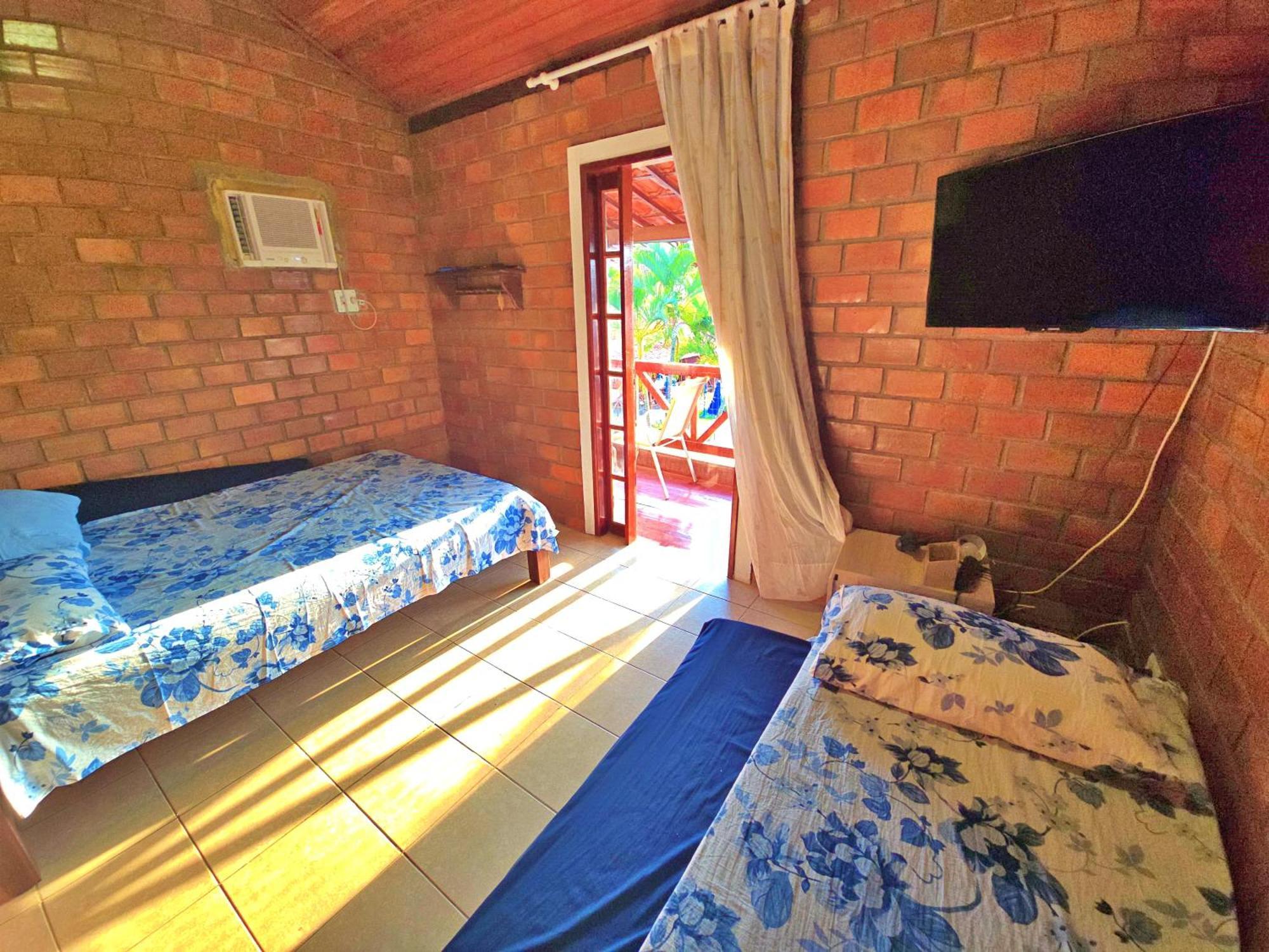 Chale Aconchegante Com Vista Para Piscina กราวาตา ภายนอก รูปภาพ