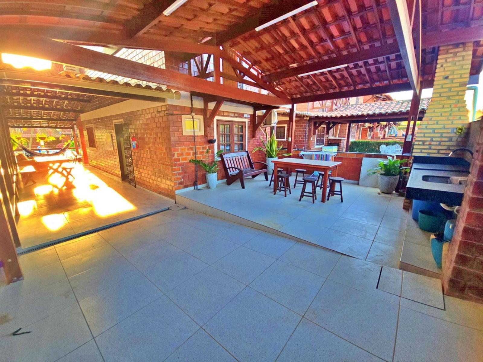 Chale Aconchegante Com Vista Para Piscina กราวาตา ภายนอก รูปภาพ