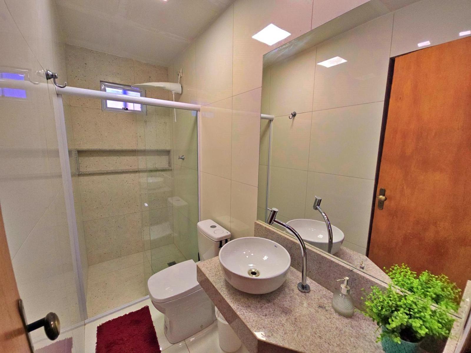 Chale Aconchegante Com Vista Para Piscina กราวาตา ภายนอก รูปภาพ